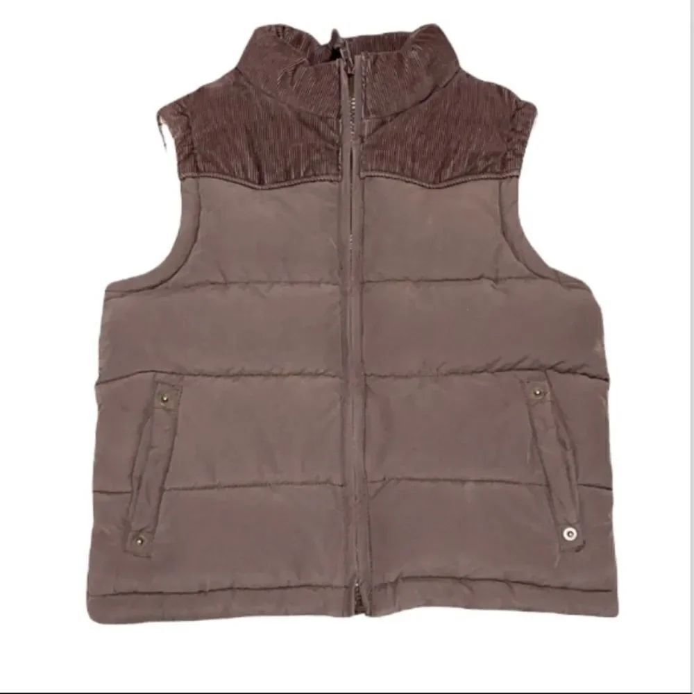 Gymboree Youth S (5-6) Brown Puffer Vest